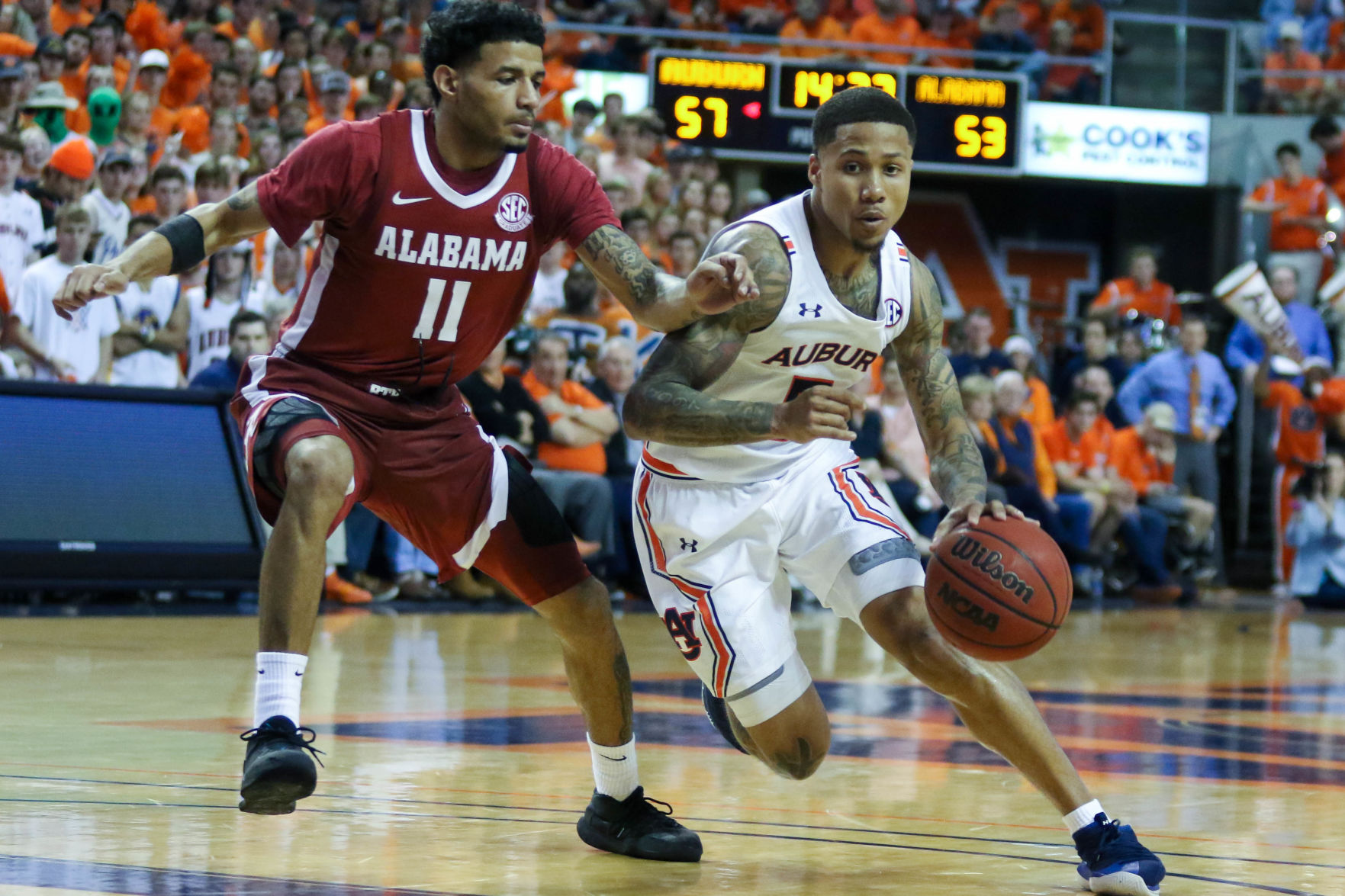 Auburn vs. Alabama men's basketball